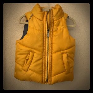 Kenneth Cole Yellow Puffer Vest